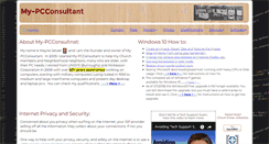 Desktop Screenshot of my-pcconsultant.com